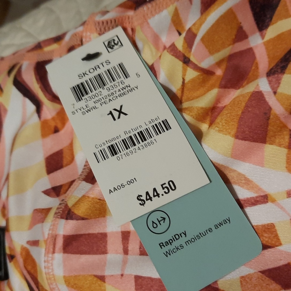 nwt ideology tiered skort.  1x.  (B6-100) - Picture 3 of 8